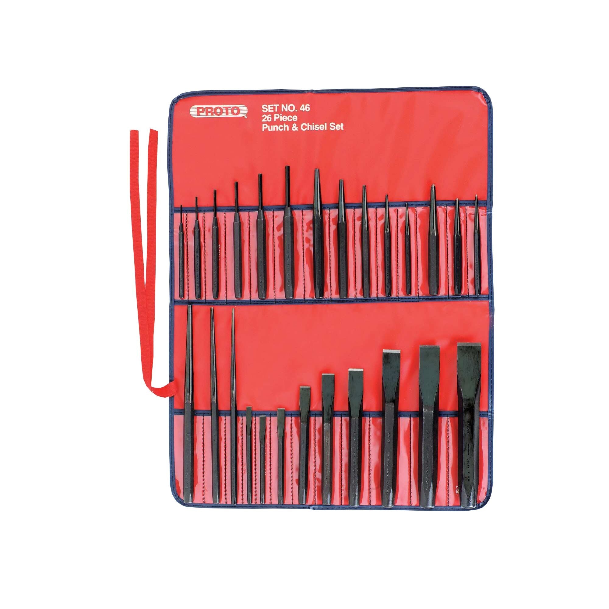 26 Pc Punch And Chisel Set